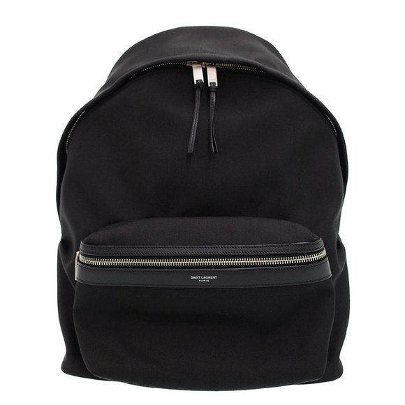 Saint Laurent Paris City Backpack Black - Picture 1 of 9